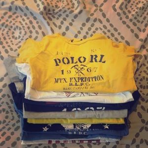 12 Ralph Lauren Polo Shirt Bundle 3T